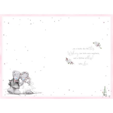 For a Special Couple Me to You Bear Wedding Day Card Extra Image 1
